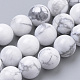 Natural Howlite Beads Strands US-G-S259-47-6mm-1