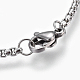 304 Stainless Steel Box chain Necklaces US-NJEW-F242-13P-A-3