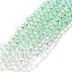 Transparent Glass Beads Strands US-GLAA-E036-07C-2