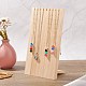 Wooden Necklace Jewelry Necklace Holder US-BDIS-WH0002-04-4