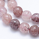 Natural Strawberry Quartz Beads Strands US-G-J373-16-8mm-2