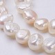 Natural Cultured Freshwater Pearl Beads Strands US-PEAR-P002-42-3