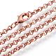 Iron Rolo Chains Necklace Making US-MAK-R015-45cm-R-1