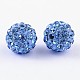 Pave Disco Ball Beads US-RB-H258-8MM-211-2