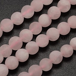 Natural Rose Quartz Beads Strands US-G-D670-8mm
