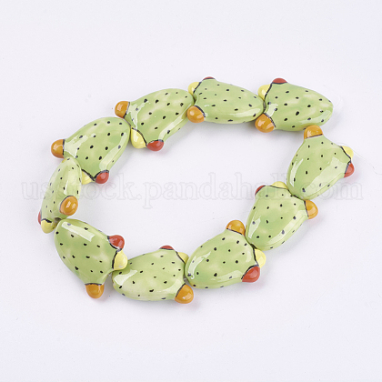 Handmade Porcelain Beads&nbsp;US-PORC-G002-16B-4