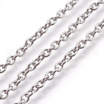 304 Stainless Steel Cable Chains US-CHS-R003-0.8mm-1