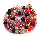 Electroplate Glass Beads Strands US-EGLA-S194-18D-2