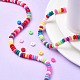 Handmade Polymer Clay Beads Strands US-CLAY-N008-008A-7