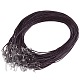 Waxed Cotton Cord Necklace Making US-NJEW-A279-1.5mm-02-4