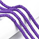 Handmade Polymer Clay Beads Strands US-CLAY-R089-6mm-013-3