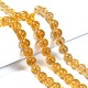 Natural Citrine Beads Strands US-G-E326-10mm-01-4