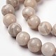 Round Natural Crazy Agate Beaded Strands US-G-L374-01-10mm-1