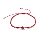 Nylon Thread Braided Anklets US-AJEW-AN00266-M-2