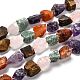 Rough Raw Natural Mixed Gemstone Beads Strands US-G-J388-06-1