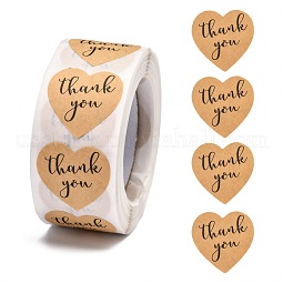 1 Inch Thank You Stickers US-DIY-G021-13A
