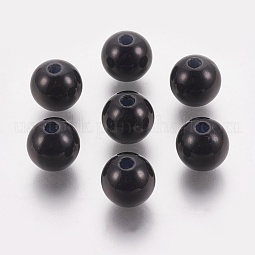ABS Plastic Imitation Pearl Beads US-KY-G009-6mm-01