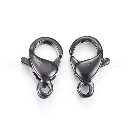 304 Stainless Steel Lobster Claw Clasps US-STAS-H353-D-02B-1
