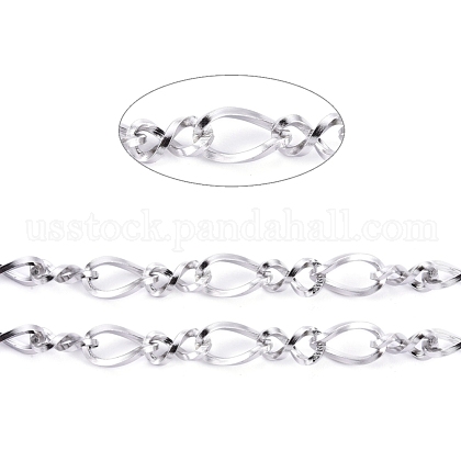304 Stainless Steel Figaro Chains US-CHS-I001-09P-01-1