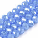 Electroplate Glass Beads Strands US-EGLA-A034-J8mm-A02-1