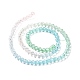 Transparent Glass Beads Strands US-GLAA-E036-07C-4