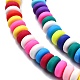 Handmade Polymer Clay Beads Strands US-CLAY-N008-008A-3