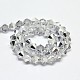 Electroplate Faceted Bicone Imitation Austrian Crystal Glass Beads Strands US-GLAA-F029-5x5mm-B01-2