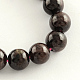 Natural Garnet Gemstone Beads Strands US-G-R263-9mm-1