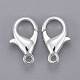 Zinc Alloy Lobster Claw Clasps US-E105-S-2