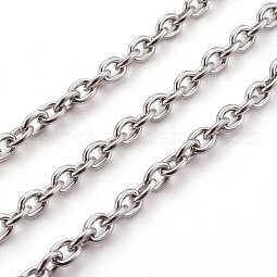 304 Stainless Steel Cable Chains US-CHS-R003-1.0mm