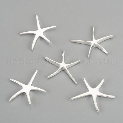 Brass Starfish/Sea Stars Pendants US-KK-BB11654-1