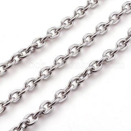 304 Stainless Steel Cable Chains US-CHS-R003-1.0mm-1