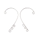316 Stainless Steel Ear Cuff Findings US-STAS-H148-01P-2