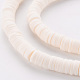 Handmade Polymer Clay Bead Strands US-CLAY-T002-6mm-17-3