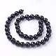 Natural Black Onyx Beads Strands US-G-E145-10mm-3B-2