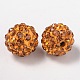 Pave Disco Ball Beads US-RB-A130-10mm-14-2