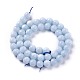 Natural Aquamarine Beads Strands US-G-F641-02-A-5