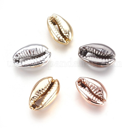 Electroplated Shell Beads US-BSHE-O017-13-1