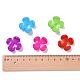 Opaque Acrylic Flower Bead Caps US-SACR-Q099-M19-3