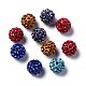 Pave Disco Ball Beads US-RB-H258-10MM-M-1