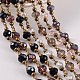 Handmade Glass Beaded Chains for Necklaces Bracelets Making US-AJEW-JB00187-1
