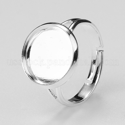Adjustable Brass Ring Components US-X-MAK-Q009-12S-12mm-1