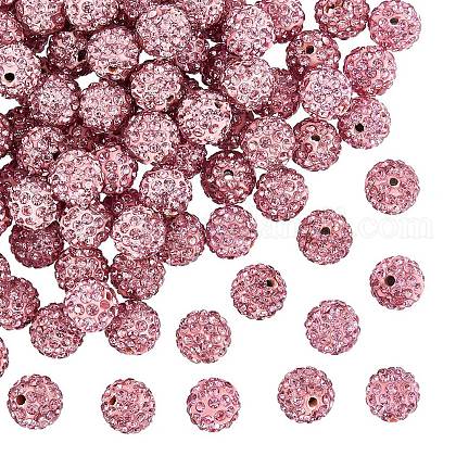 Pave Disco Ball Beads US-RB-A130-10mm-23-1