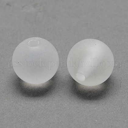 Transparent Acrylic Ball Beads US-FACR-R021-10mm-16-1
