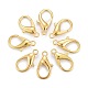 Zinc Alloy Lobster Claw Clasps US-X-E107-G-1