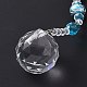 Faceted Crystal Glass Ball Chandelier Suncatchers Prisms US-AJEW-G025-A07-3