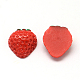 Strawberry Resin Cabochons US-CRES-R183-09-3