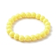Opaque Acrylic Beads Stretch Bracelet for Kid US-BJEW-JB06586-5