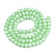 Electroplate Glass Beads Strands US-EGLA-A034-J6mm-A05-2