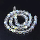 Synthetic Moonstone Beads Strands US-G-S283-04-6mm-2